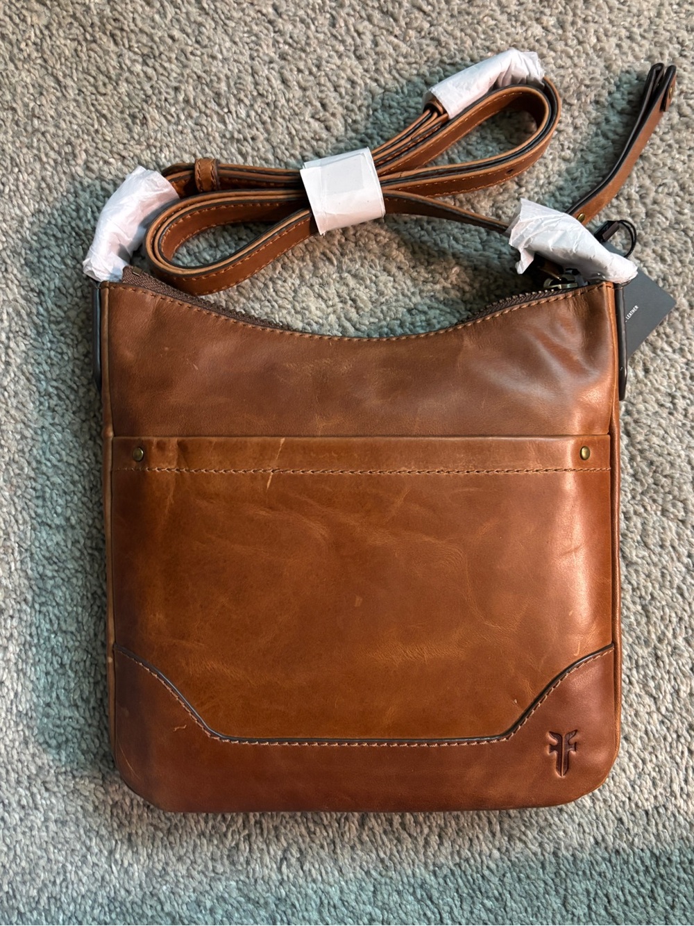 Frye Melissa Swing Pack Cognac NEW WITH TAGS